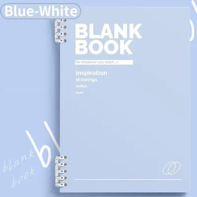 Line B5/A5 Binder notebook with 60 sheets minimalist style PP waterproof cover Refill Papers