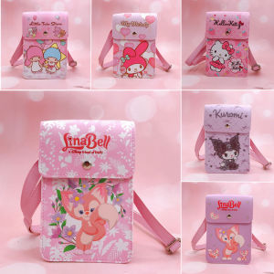 New Fashion Children Crossbody Shoulde Bag Girls Cute Hello Kitty Bag Melody Coin Purse Cute Princess Mini Handbag for Kids