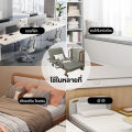 SN เตียงพับได้ หน้ากว้าง 70-120 ซม folding bed ที่นอนหนา พร้อมใช้งาน ไม่ต้องติดตั้ง แถมฟรี ผ้ากันฝุ่นและหมอน เตียงนอนพับได้  sofa bed. 