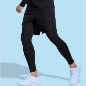 Mens Quick-Drying Exercise Pants with comfortable High Ventilation and Flexibility
