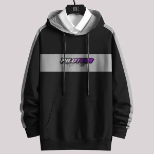 Hoodie Pria Wanita Oversize Basic Atasan Jamper Cowok Premium Distro Size 3XL - 7XL