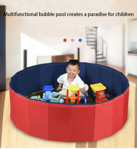 2 in 1 Foldable Swimming Pool Baby Playpen And Ocean Ball Toys For Boys Girls Toys Exclusive Playground For Kids
