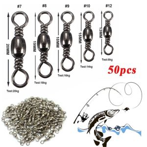 GFUTY 50 ชิ้น ล็อคเร็ว ลูกกลิ้งหมุน ลูกปืน กำลังเชื่อมต่อ ตัวเชื่อมต่อ แบริ่งกลิ้ง สแน็ปหมุน