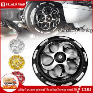 Penutup Kipas Mesin Rotasi Universal SPINNER COVER PELINDUNG SPINER KIPAS RADIATOR CNC VESPA SPRINT PRIMAVERA LX S125 SCOOPY BEAT FI MIO VARIO COVER KIPAS SPINNER CNC
