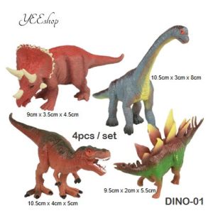 | Cake Decoration | Dinosaur Toy PVC Figurine Trex Triceratops Cake Topper 仿真恐龙摆件翼龙霸王龙三角龙男孩生日蛋糕装饰蛋糕装饰摆件