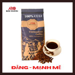 [XƯỞNG RANG] Cà phê rang xay nguyên chất CULI  Aro Bảo Khánh  1KG . Đắng Mạnh mẽ đậm đà - Cà phê TƯƠI Giá trực tiếp tại xưởng