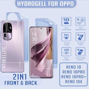 [ANTIGORES] Pelindung Layar Depan Belakang Screen Guard Hydrogell Reno 10 10pro 10pro+ 10x