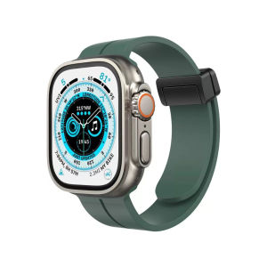 Dây đồng hồ silicon cho iwatch series 3 4 5 6 7 se dây cao su seri 38mm 40mm 41mm 42mm 44mm 45mm 49mm 38 40 42 44 mm