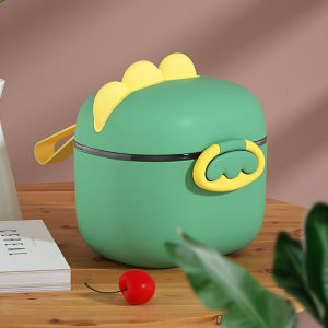 HamshMoc creative Baby Milk Powder Dispenser Multifunctional Portable Toddler Formula Food Storage Box With spoon Large capacity High sealing for baby Essentials