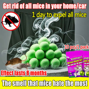 Insect and rodent repellent pills Powerful Pests Rat Repellent Pills  Quick and Effective Non-toxic Mouse Rodent Balls Non-Toxic Repel Rats Peppermint Balls 100% effective in repelling rats  rat poison killer
