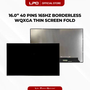 LPO Laptop LCD Screen 16.0 inches 40 Pins 165Hz WQXGA 2560 x 1600 Thin Screen Borderless NE160QDM-NM1