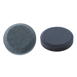 Multifunctional Double Grit Sharpener Convenient Round Stone For Machetes Kitchen Tool With Nonslip Base