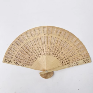 Quạt gỗ xếp làm oản tháp bánh trang trí phong cách cổ trang độc đáo trang trí vòng treo Tết