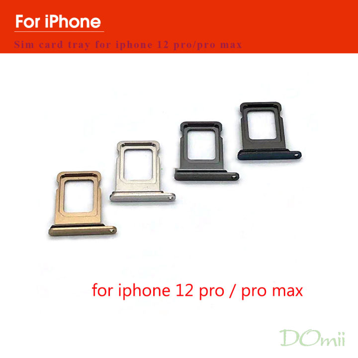 For iphone 12 Pro/12 pro Max Sim Card Slot Tray Holder Sim Card