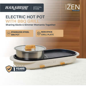 Electric Hot Pot With BBQ Grill HA3919SB
