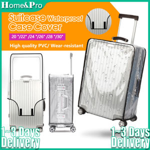🚚SG Fast Delivery📦 Waterproof Luggage Protector Cover Wear-resistant Durable PVC Transparent Trolley Suitcase Cover PVC Travel Luggage Cover 行李箱保护套 children day gifts