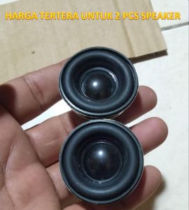 2Pcs Speaker 4Ohm 5W Full Range 40mm 1.5" 1.5Inch 1.5 Inch Big Rubber Suspension