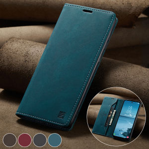 Flip Magne Cards Solt Wallet Leather Case For Samsung Galaxy S24 Ultra S23 Plus S22 S21 FE A15 A25 A35 A55 A14 Book Bag Cover