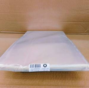 ถุงแก้ว 9×14 นิ้ว แพคละ 1 กก. ความหนา 50 ไมครอน ตราดาว