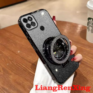 Case for realme c21y realme c25y realme C21 phone casing softcase silicone shockproof cover new design clear with Holder aesthetic sfwxzj02