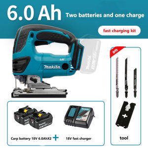 Makita_DJV180Z 18V LXT Lithium-Ion Cordless D-Handle Jig Saw Tool Only1300RPM Speed Jig Saw DJV180 With two batteries Center warranty