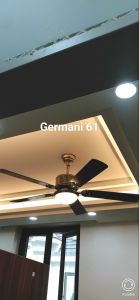 {BH 5 năm Động cơ lõi đồng} Quạt trần đèn hiện đại cánh gỗ đèn led 3 màu as chế độ hẹn giờ tự động ĐK từ xa GRE61