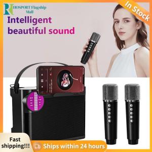 【HFM】 Portable Bluetooth 5.3 Earbuds with Karaoke Speaker for Travel and Party Use