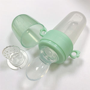 Baby fruit feeder bite bag fruit and vegetable feeding spoon silicone pacifier baby feeding tool
