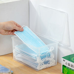 GG Mask Storage Box Household Dust-proof Sealed Large-Capacity Box Waterproof Dustproof Sundries Storage Box Holder