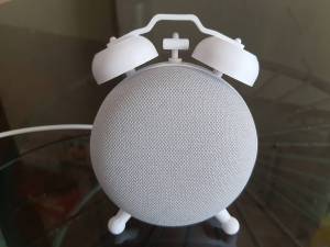 CASE ทรงนาฬิกาปลุก Google Home mini nest mini1-2