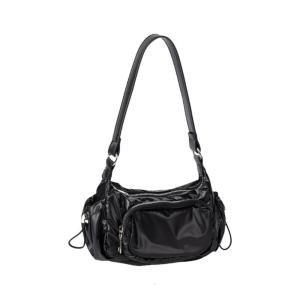 กระเป๋าถือกระเป๋าสะพายหนัง PU สไตล์เกาหลีสำหรับผู้หญิงกระเป๋าแร็บกระเป๋าช้อปปิ้งกระเป๋านักปั่นย้อนยุคสวยงามสำหรับการทำงานประจำวัน