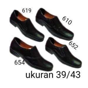 Sepatu pantofel kulit sepatu formal pria sepatu putih sepatu pantopel playboy kerja kantorvkulit
