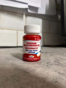 SODIUM BICARBONATE BICARNATE 650mg tablet Antacid FDA Approved BNDCORP