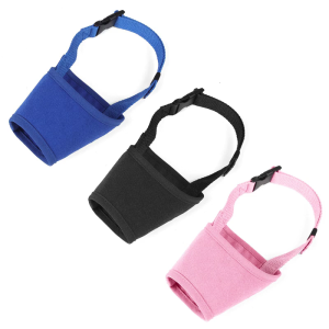 Outdoor Dog Muzzle AntiBiting Pet Muzzle Prevents Dirt Ingestion Adjustable and Breathable Muzzle for Various Breeds