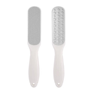 Foot Scrub Professional Stainless Steel Callus Remover Foot File Scraper Pedicure Tools Dead Skin Remove for Heels Feet Care Product Stainless Steel Spa Footfile Scrub Pedicure Callus Remover Foot Rasp File With Plastic Handle Foot Callus Remover