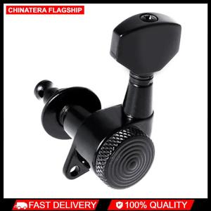 6Pcs Guitar String Pegs Reusable Sealed Machine Heads Tuners String Right Tuning Pegs for Acoustic Or Electric Guitar