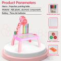 Mafababe Giraffe Projector Drawing Board Kids Painting Learning Table Writing Board Toddler Educational Toys. 