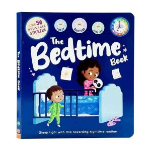 reusable stickers boardbook doctor boo-boo bedtime book