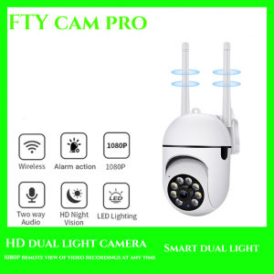 ✅100% Original UME 1080P Smart CCTV Camera WiFi Connect To Cellphone Night Vision Alarm 360 IP Outdoor Camera