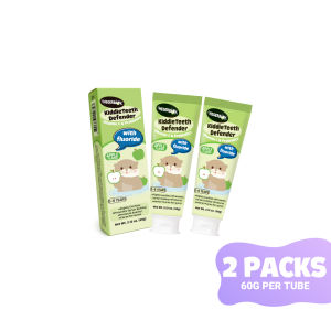 Hegerbaby KiddieTeeth Defender Green Apple Toothpaste 60g Pack of 2