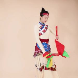 蒙古舞蹈筷子道具儿童舞蹈筷子舞蒙古舞成人筷子操广场舞跳舞配饰Tarian Mongolia Chopsticks Props Kanak-kanak Tarian Chopstick Tarian Mongolia Dewasa Chopsticks Gimnastik Square Tarian Aksesori Menari