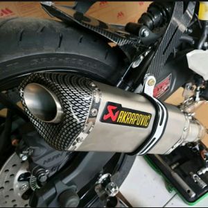 Akrapovic Knalpot Zx25r import replika full sistem