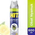 HIT Aerosol Fresh Citrus 600 ml-Obat Nyamuk Semprot Spray Sprai - Bunuh Nyamuk Penyebab Demam Berdarah (DBD) Dengue. 