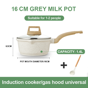 GOLIFE Baby Food Pot 16/18/20CM Non-Stick Milk Pot Baby Steam Cooking Pan Suitable For Induction Cooker Gas Stove