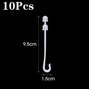 【Free Shipping】10PCS J-Shaped Plant Hooks Plastic Vegetable Fruit Cherry Grape Vine Fixed Buckle Plant Support Clip Fastener Garden Supplies