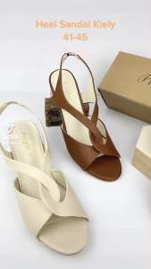 Premium Prettyfeet KIELY Plus Size High Heels Women Shoes - Kasut Tumit Tinggi Wanita - Heels For Plus Size (Ready Stock