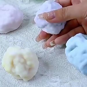 【Ship in 24H】现货！福利来啦！diy捏捏手作球材料包热门手工手感慢回弹解压玩具男女孩发泄神器DIY Pinch Handmade Ball Material Package Popular Handmadespots!