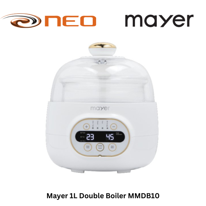 Mayer 1L Double Boiler MMDB10 Lazada Singapore
