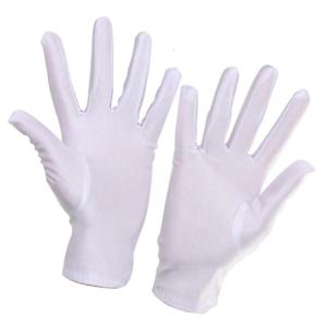 Adult White Gloves for Ceremony School Boys and Girls White Elastic Gloves for Dress Etiquette Gloves Stage Performances