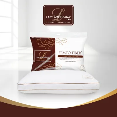 Lady Americana® Bantal Femto Soft Fiber Bulu Angsa (Goose Down)